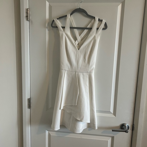 Adelyn Rae Cross Back Fit and Flare Dress Size S - Picture 1 of 9
